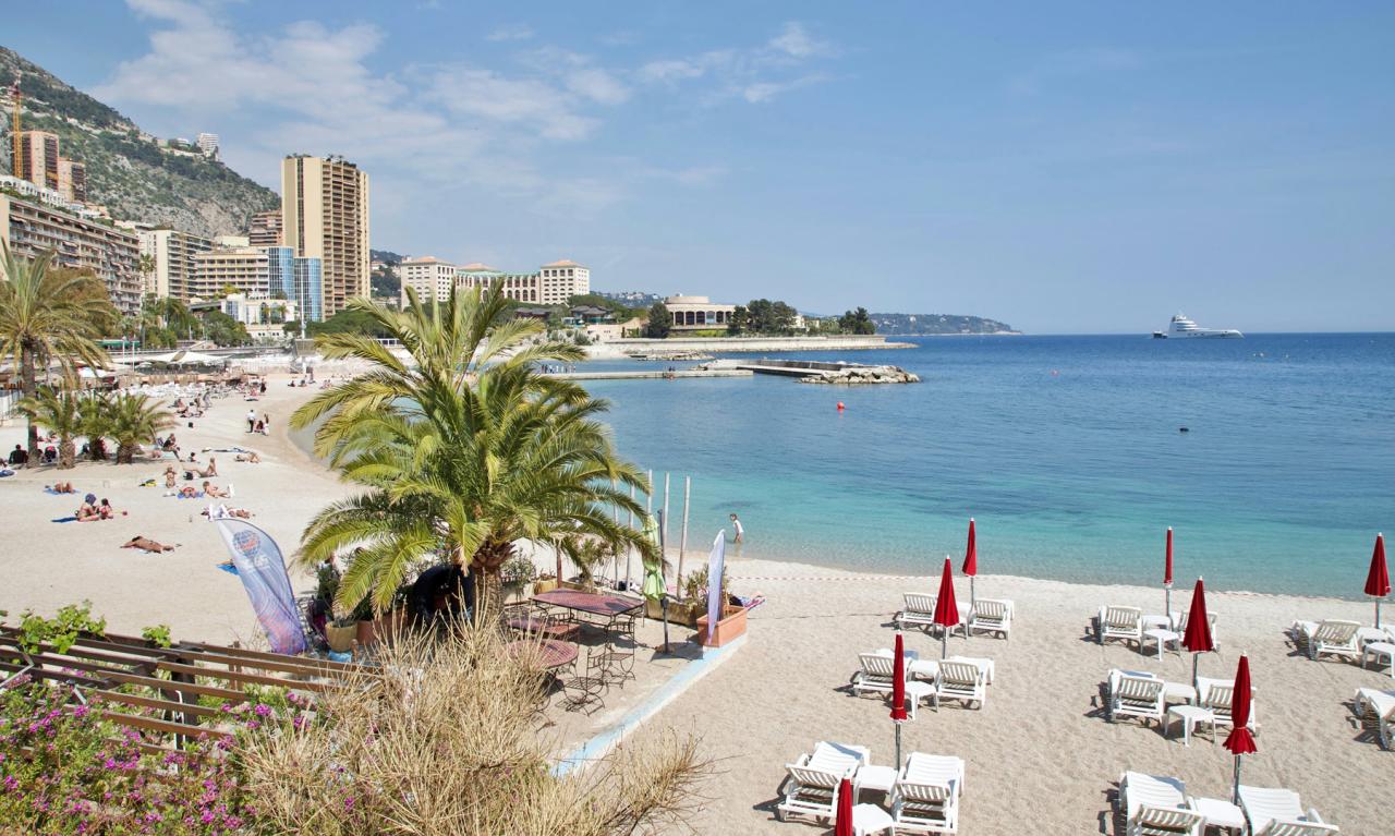 Les meilleures plages près de Beausoleil et Monaco